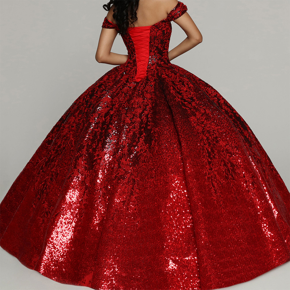 Red and Silver Quince Dresses