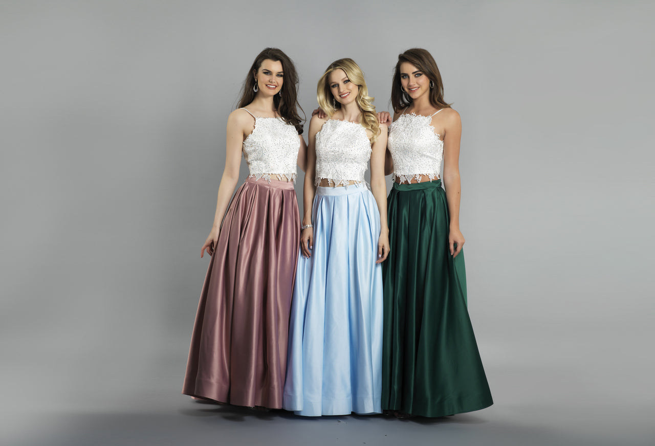 2 pc clearance evening gowns